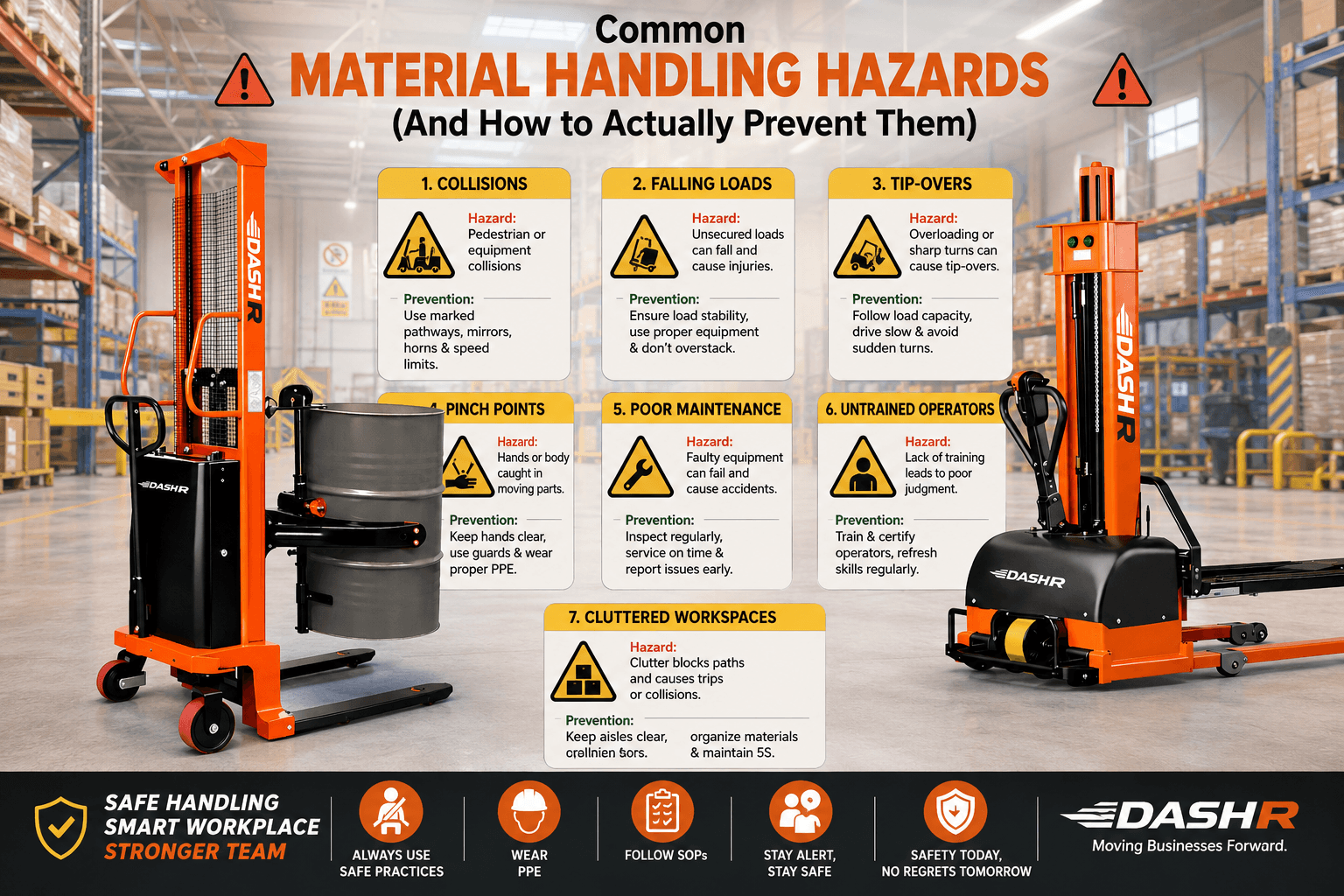 Common Material Handling Hazards and it's Prevention
